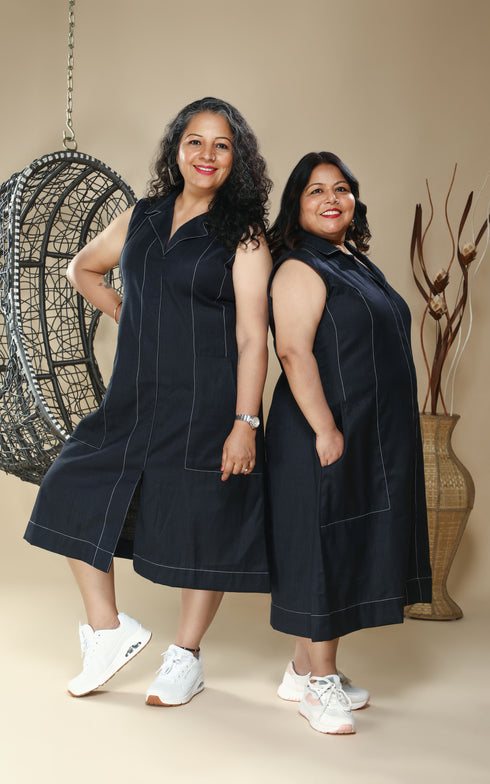 NAVY BLUE DRESS